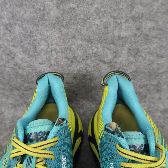 Hoka Shoes Womens 8 Evo Mafate 2 Trail Running Sneaker Active Sport Trainer Blue - Picture 3 of 16